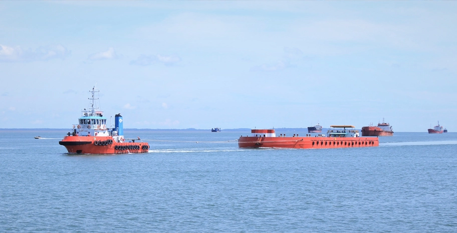 Towing Barges